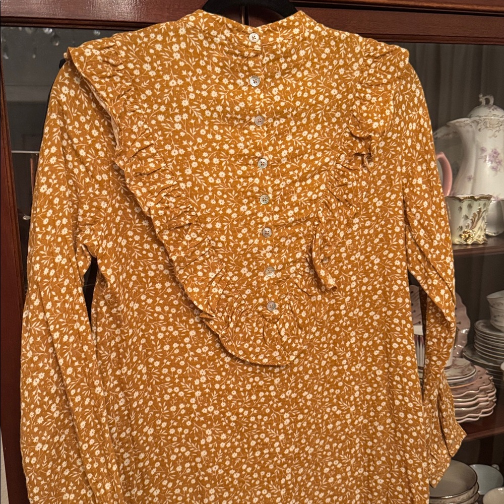 Rylee + Cru Marigold Ruffle Dress - Picture 8 of 8